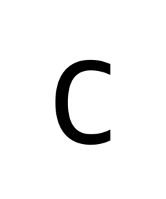 C